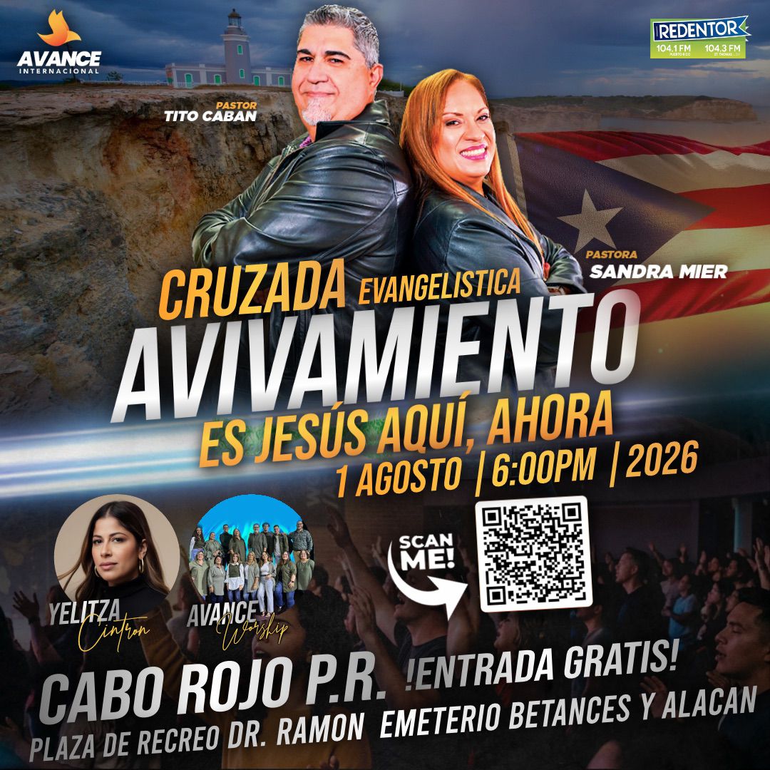 AVIVAMIENTO ES JESÚS AQUÍ, AHORA ✝️